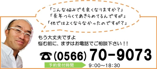 安城市の整体院 自律神経専門 みきとも整体院